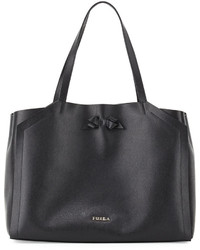 Furla Kawaii L Leather Tote Bag Onyx