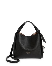 kate spade new york Knott Medium Leather Tote In Black At Nordstrom