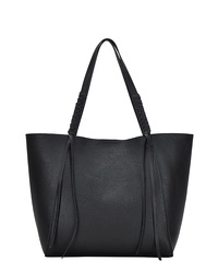 ANTIK KRAFT Knotted Faux Leather Tote