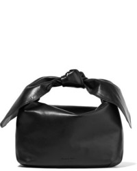 Simone Rocha Knotted Leather Tote Black