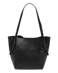 Madewell Knotted Tote Bag In True Black At Nordstrom