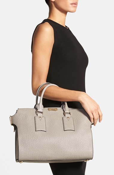 Burberry Large Clifton Leather Tote, $2,195 | Nordstrom | Lookastic