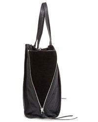 Vince Camuto Large Riley Leather Tote Black