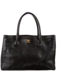 Chanel Leather Cerf Tote