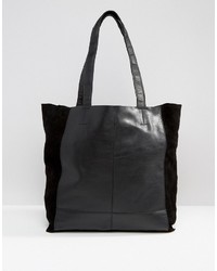 Warehouse Leather Unlined Shopper