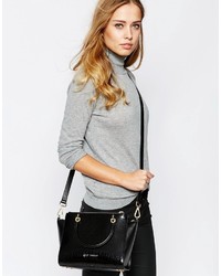 Ted Baker Leather Zip Detail Cross Body Tote Bag
