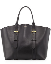Alexander McQueen Legend Medium Leather Tote Bag Black