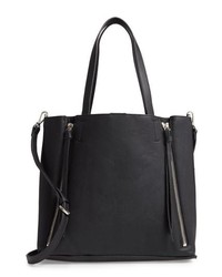 Chelsea28 Leigh Convertible Zipper Faux Leather Tote