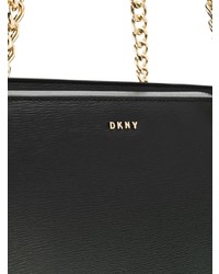 DKNY Logo Plaque Tote Bag
