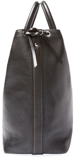 Louis Vuitton Vintage Black Leather Tobago Shoe Bag, $2,299, Gilt