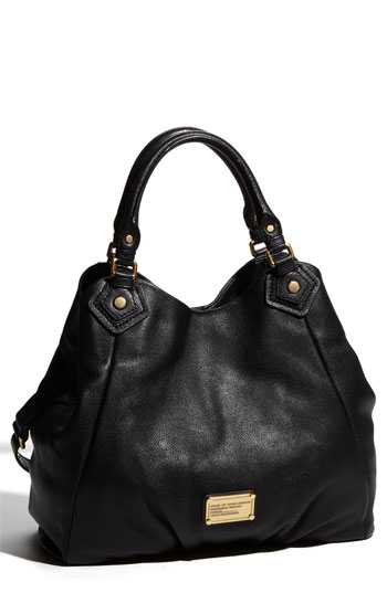 Marc by Marc Jacobs Classic Q Francesca Leather Shopper New Black, $538 ...