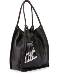 Proenza Schouler Medium Soft Leather Tote Bag Black