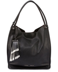 Proenza Schouler Medium Soft Leather Tote Bag Black