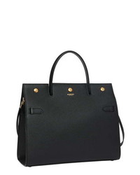 Burberry Medium Title Leather Bag