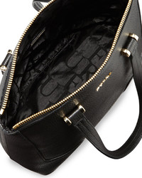 Furla Michelle Medium Leather Tote Bag Onyx