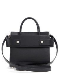 Givenchy Mini Horizon Calfskin Leather Tote Black