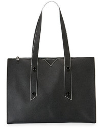 Botkier Murray Hill Leather Tote Bag Black