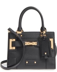 Valentino My Rockstud Spiked Calfskin Leather Tote Black
