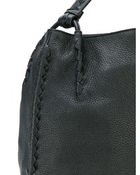 Bottega Veneta Nero Cervo Medium Shoulder Bag