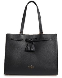 Kate Spade New York Hayes Street Large Isobel Leather Tote Brown