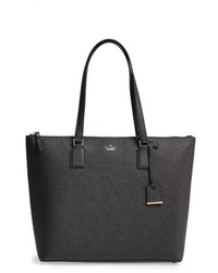 Kate Spade New York Large Cameron Street Lucie Leather Tote Black