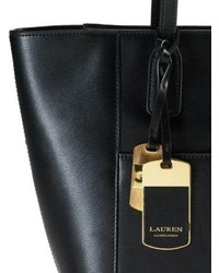 Lauren Ralph Lauren Newbury Leather Pocket Shopper