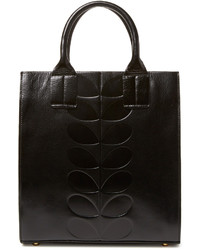 Orla Kiely Willow Embossed Stem Leather Tote