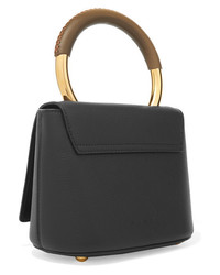 Marni Pannier Textured Leather Tote