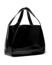 Stella McCartney Perforated Faux Patent Leather Tote
