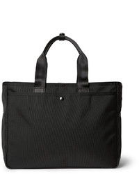 Porter Yoshida Co Leather Trimmed Piqu Tote Bag