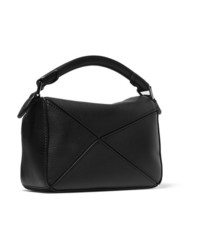 Loewe Puzzle Mini Textured Leather Shoulder Bag