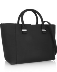 Victoria Beckham Quincy Matte Leather Tote
