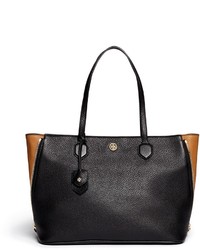 Nobrand Robinson Side Zip Pebbled Leather Tote