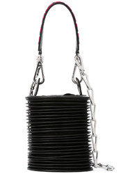 Paco Rabanne Ruffled Cone Tote