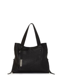 Vince Camuto Rylan Leather Tote In Nero At Nordstrom