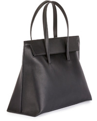 Tom Ford Serena Large Leather Tote Bag Black