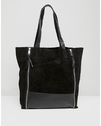 Urbancode Shopper With Double Zip Detail