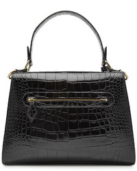 Victoria Beckham Small Pocket Embossed Leather Tote