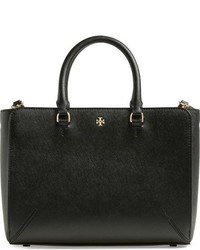Tory Burch Small Robinson Zip Leather Tote