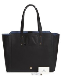 Ivanka Trump Soho Solutions Leather Tote Black