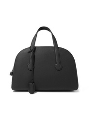 The Row Sporty Bowler 12 Textured Leather Tote