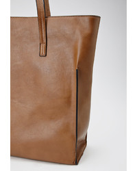 Forever 21 Structured Faux Leather Tote
