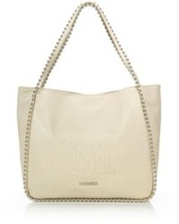 Love Moschino Studded Faux Leather Tote