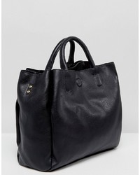 Oasis Tassel Detail Faux Leather Tote Bag