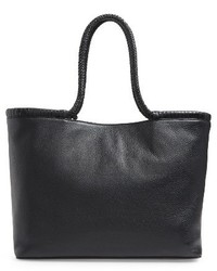 Tory Burch Taylor Leather Tote Black