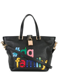 Dolce & Gabbana Tdg Family Patch Dolce Tote