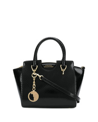 Versace Collection Textured Leather Tote Bag