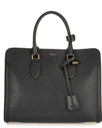 Alexander McQueen The Heroine Textured Leather Tote