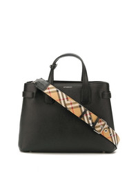 Burberry The Medium Banner In Leather And Vintage Check