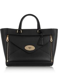 Mulberry The Willow Leather Tote Black